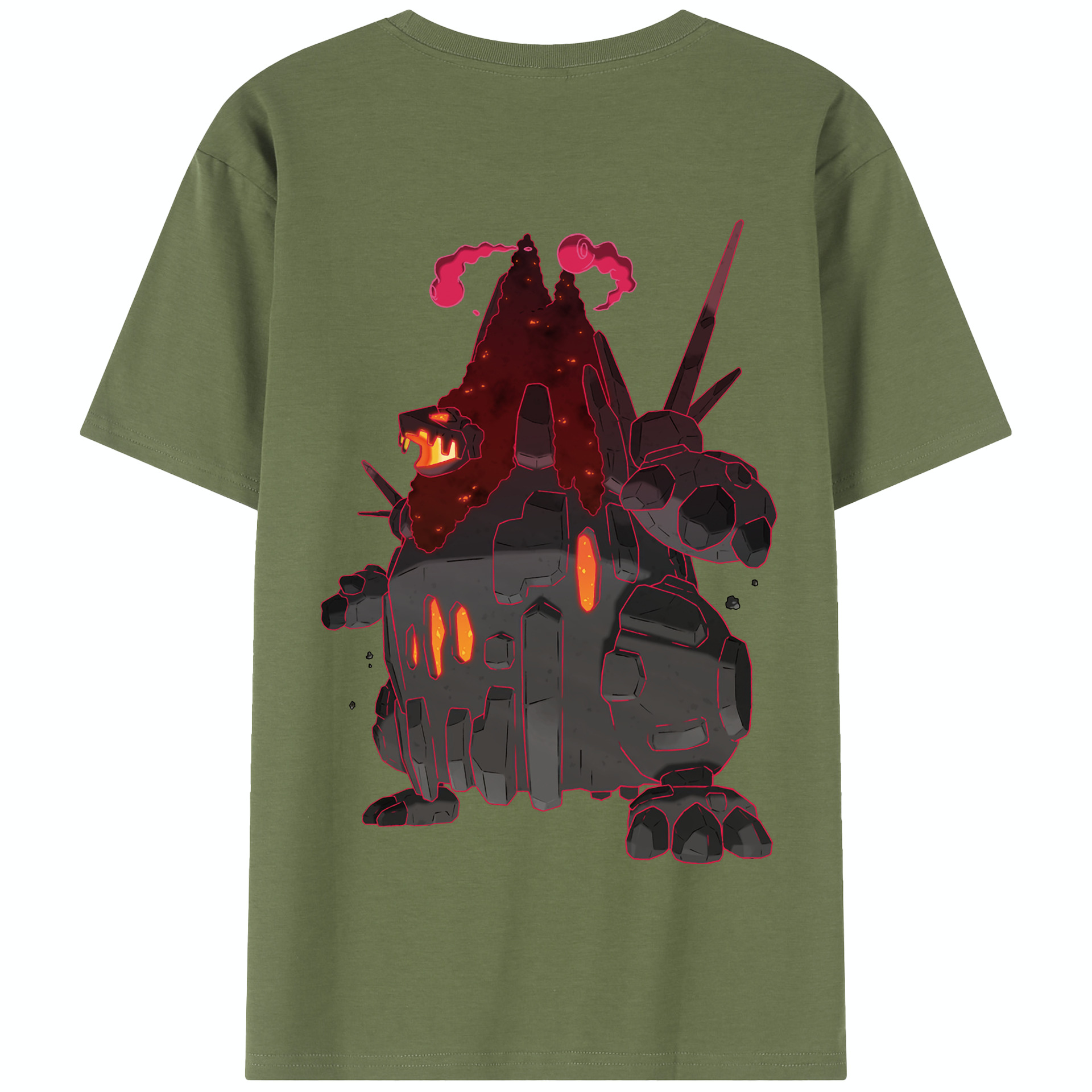 （画像用） ポケットモンスター Pokémon 綿100％半袖Tシャツ（背面プリント）